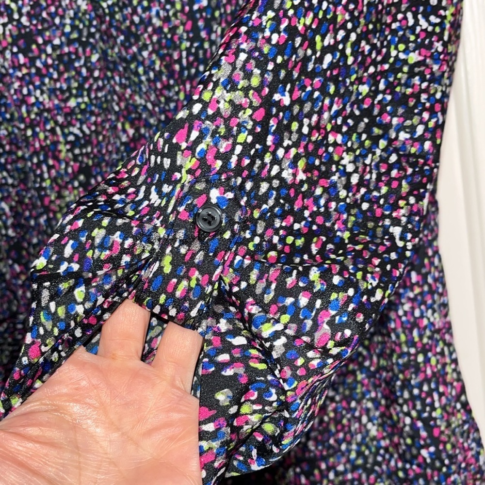 The Limited • Women’s Long Sleeve Multicolor Tunic • Size Medium - Picture 4 of 8